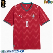 Maglie da calcio Portogallo Bruno Fernandes #8 Prima Maglia Mondiali 2026  Manica Corta